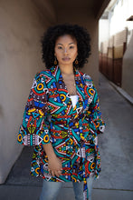 Load image into Gallery viewer, African print Yass kimono jacket
