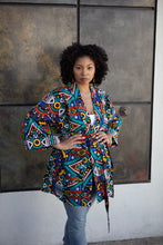 Load image into Gallery viewer, African print Yass kimono jacket
