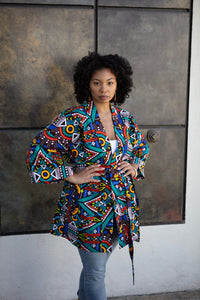 African print Yass kimono jacket