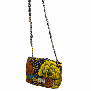 Ododo mini African print purse