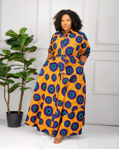 African print Rana dress