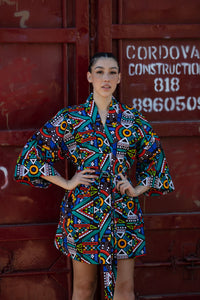 African print Yass kimono jacket