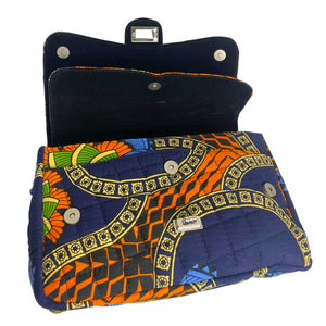 Diya African print purse