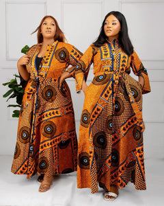 African print Loba Maxi dress