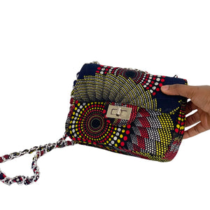 Duno African print bag