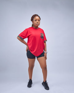 Sbav Tribal T-shirt Red