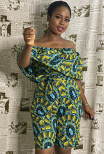 Load image into Gallery viewer, African print Lara romper
