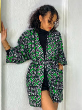 Load image into Gallery viewer, African print Fade kimono
