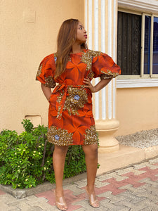 African print Teko dress