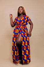 Load image into Gallery viewer, African print Baryor infinity dress
