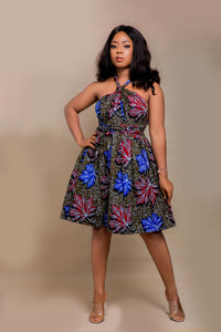 African print Nike infinity dress