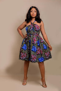 African print Nike infinity dress