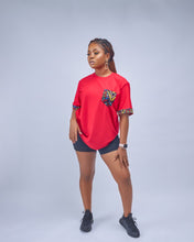 Load image into Gallery viewer, Sbav Tribal T-shirt Red

