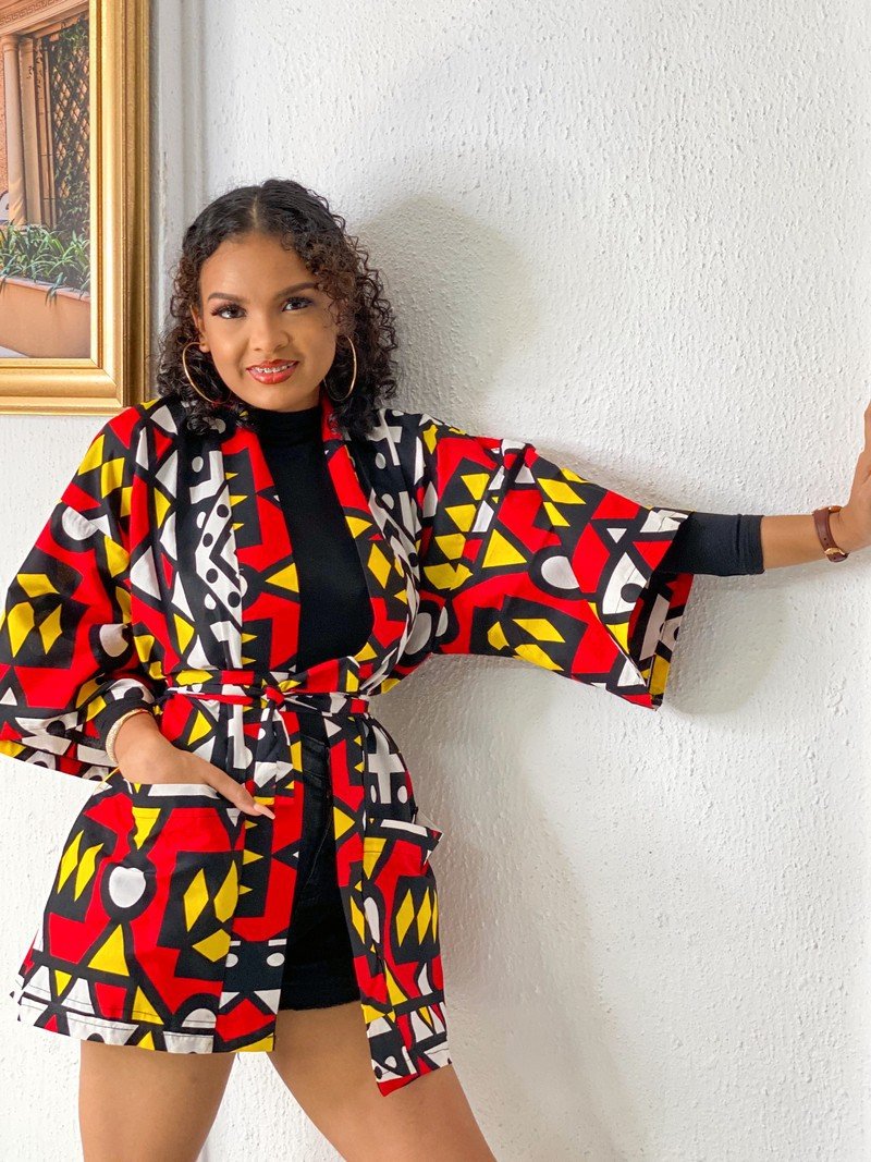 African Attire Jacket Style For Ladies Fashion Ankara Jacket And