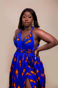 African print Malia infinity dress