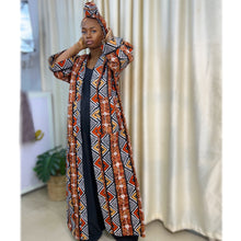 Load image into Gallery viewer, Lublin kimono jacket with head wrap
