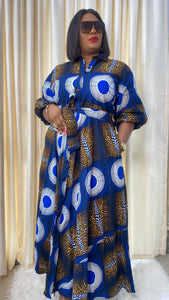 African Print Shani Dress