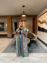 Load image into Gallery viewer, Doha kimono jacket with head wrap
