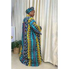Load image into Gallery viewer, Jaipur kimono jacket with head wrap
