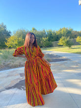 Load image into Gallery viewer, African print Yems Maxi dress
