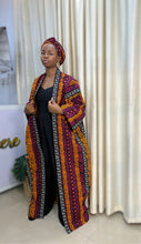 Load image into Gallery viewer, Madrid kimono jacket with head wrap

