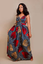 Load image into Gallery viewer, African print Samaya infinity dress
