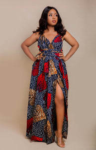 African print Samaya infinity dress