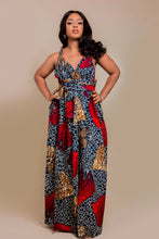 Load image into Gallery viewer, African print Samaya infinity dress
